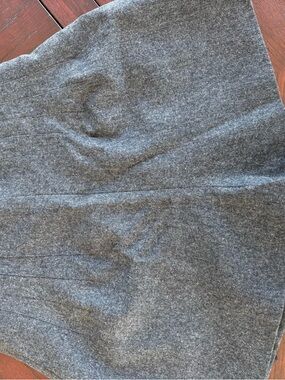 Women’s Gray Wool Shorts